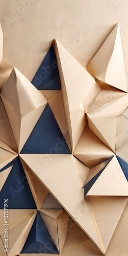 large group folded paper stars