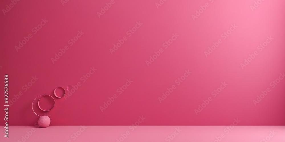 pink wall with vase and background pink wall with vase and background