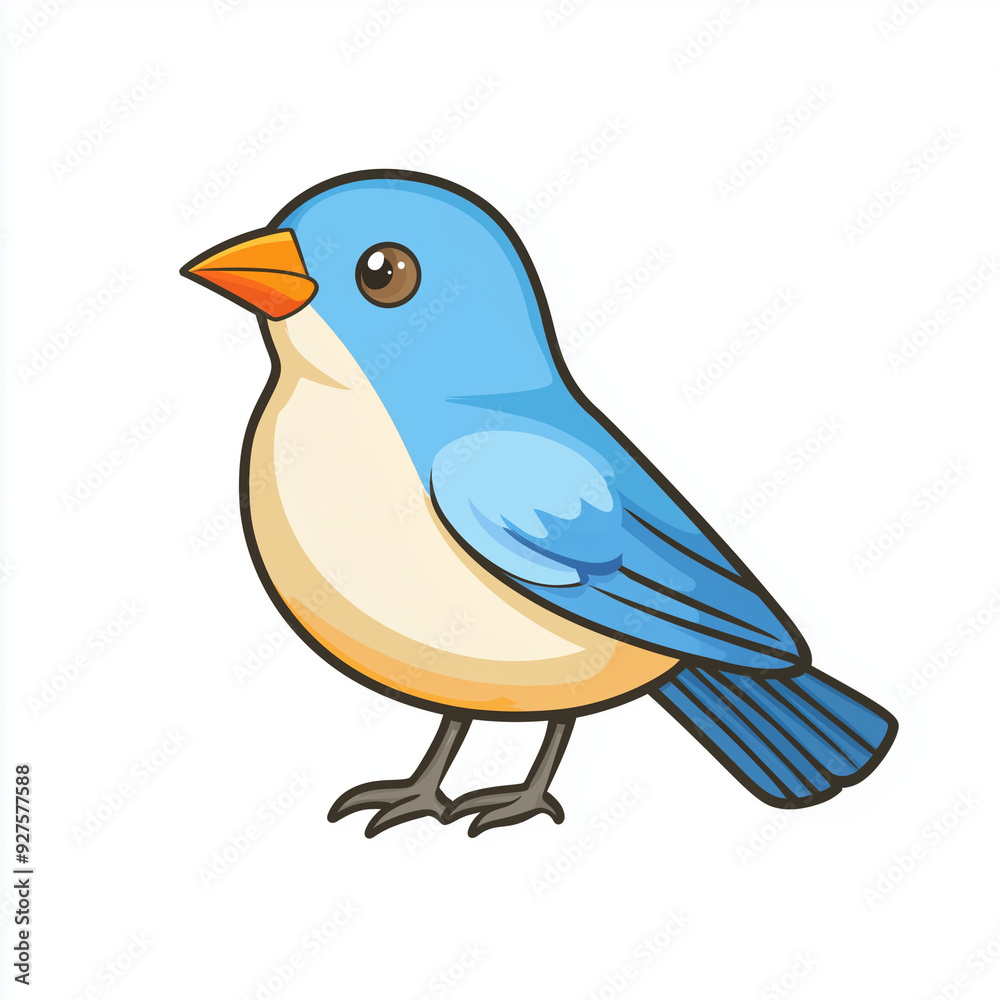 Elegant Bird Illustration – High-Quality Digital Artwork Elegant Bird Illustration – High-Quality Digital Artwork