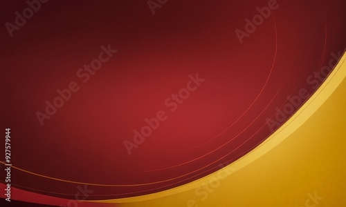 red and yellow background with stripe