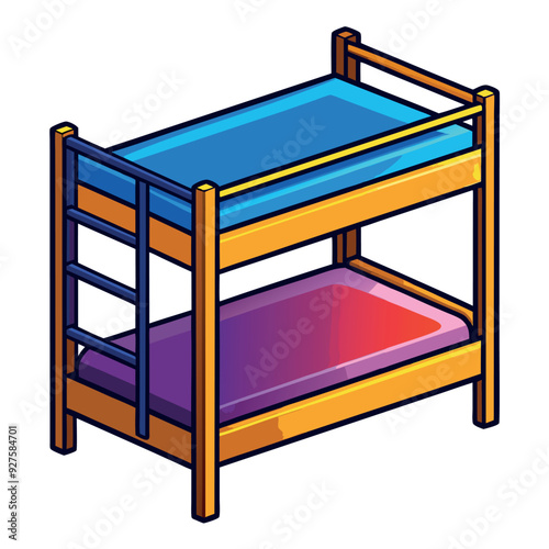Bunk Bed for Kids' Room and Space Optimization