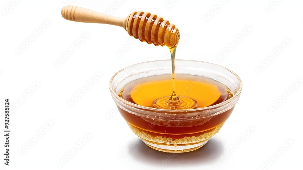 glass of honey glass of honey