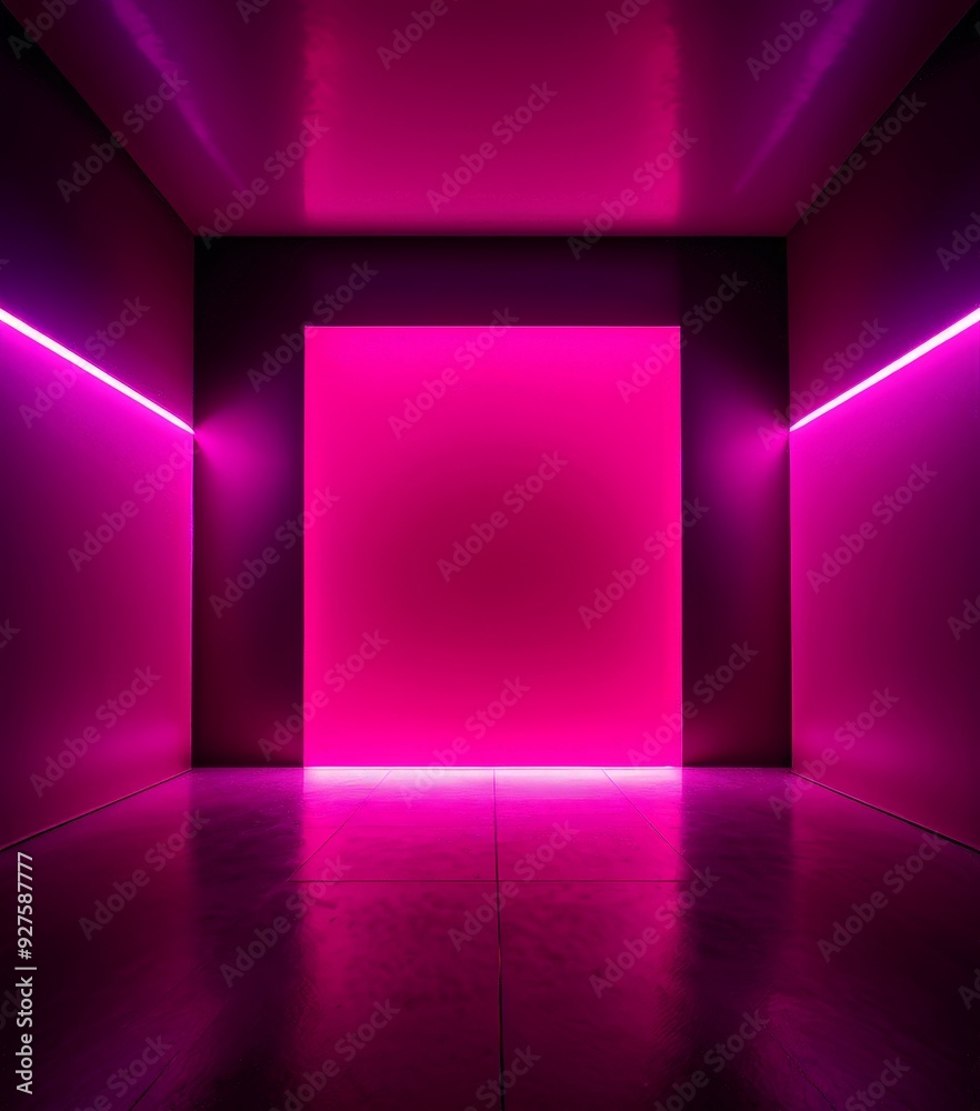 room with pink light coming from the ceiling room with pink light coming from the ceiling
