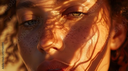 Captivating Close Up of Glo...