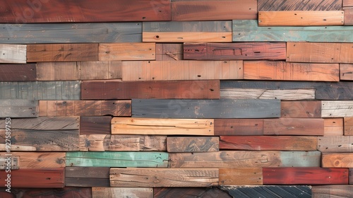 Rustic Reclaimed Wood Texture, showcasing a blend of various wood types, eco-friendly charm, rich in history, perfect for adding warmth and character to any design.