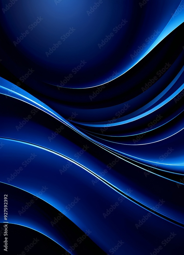 Obraz premium blue abstract background