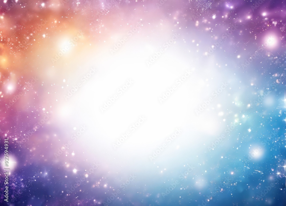 Fototapeta premium space background with stars and nebulas
