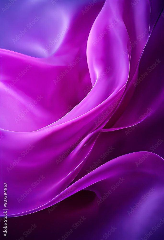 purple and blue background with large, flowing fabric purple and blue background with large, flowing fabric
