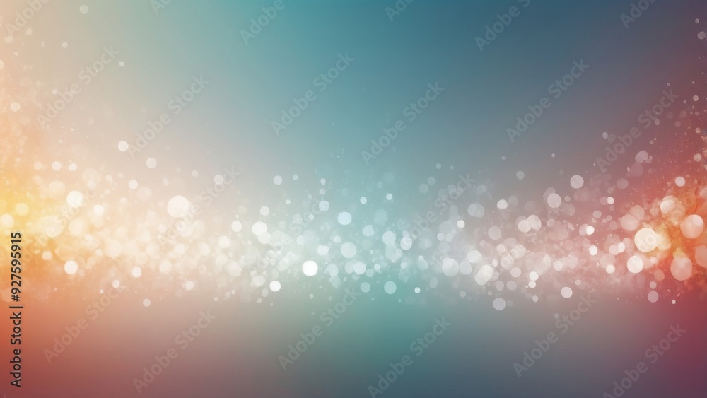 Fototapeta premium Abstract background with bokeh defocused lights.