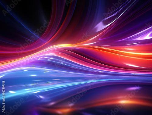 Amazing Gradient wave background