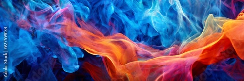 colorful smoke background