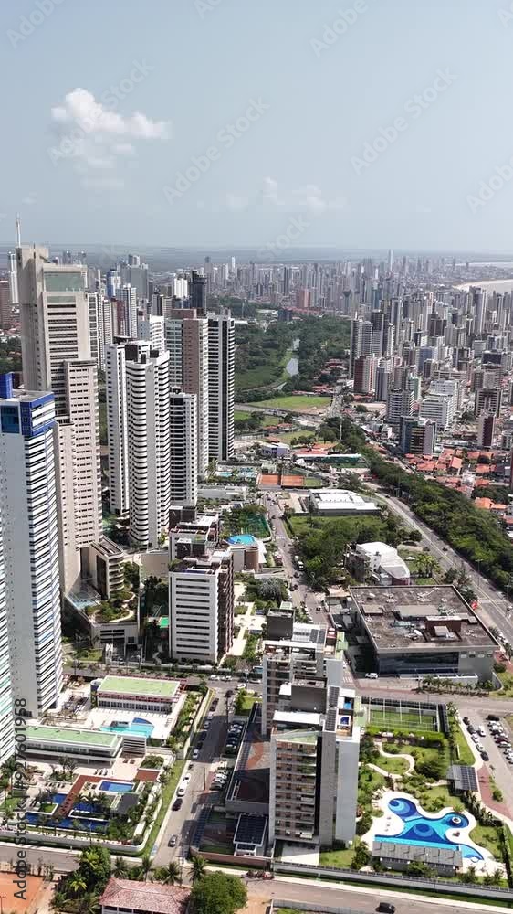 IMAGEM DE DRONE DO ALTIPLANO BAIRRO NOBRE