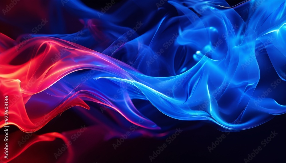 blue and red smoke background blue and red smoke background