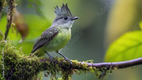 A Tiny Bird on a Branch