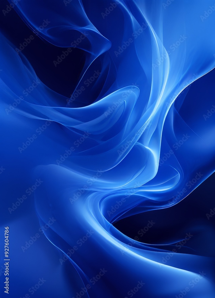 Obraz premium blue abstract background