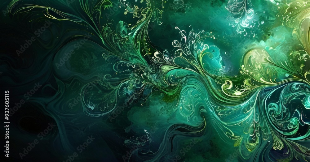abstract green and blue background abstract green and blue background