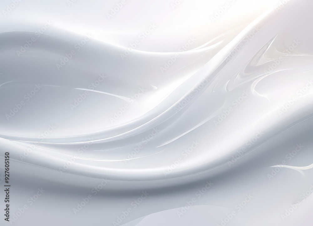 Obraz premium white smooth