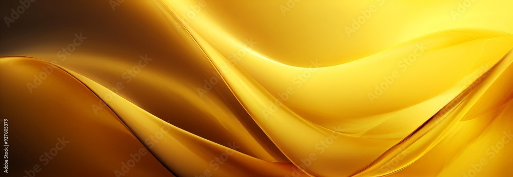 yellow background with smooth wave yellow background with smooth wave