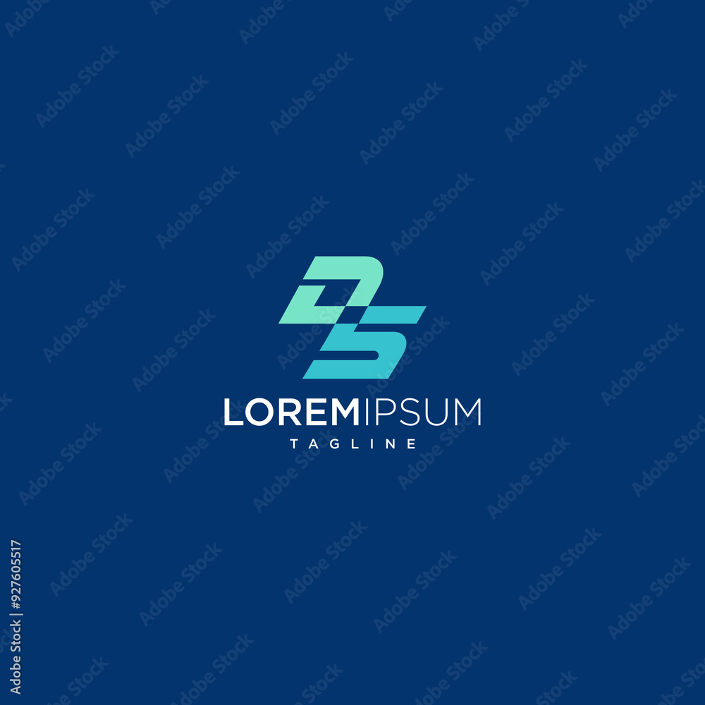 lettr ds modern minimalist logo lettr ds modern minimalist logo