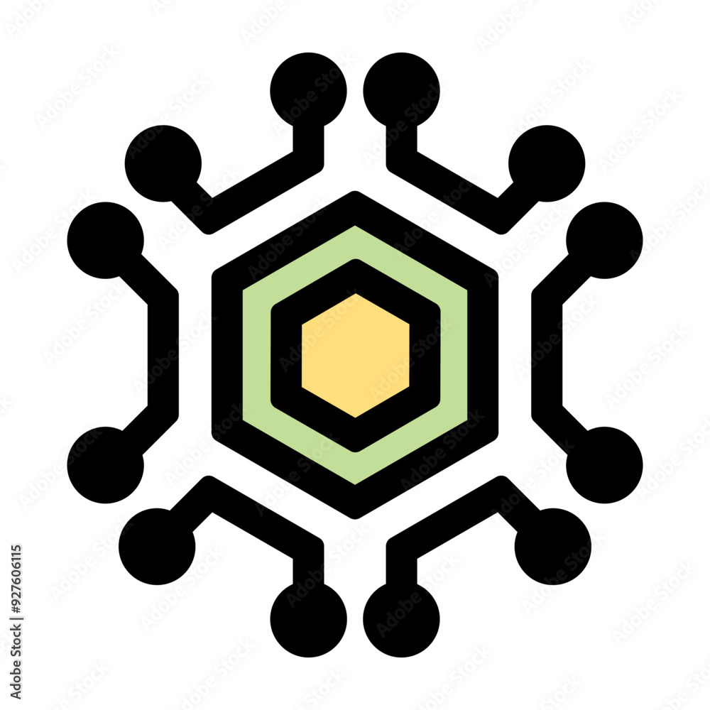 Computer chip icon Computer chip icon
