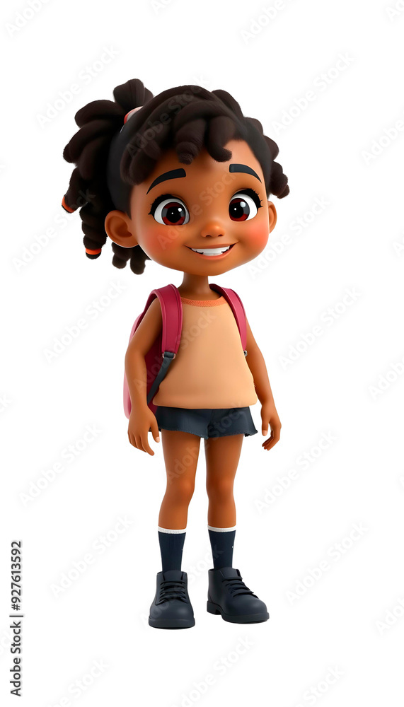 student girl ready to school student girl ready to school