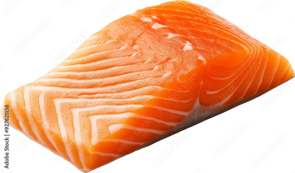 Fresh salmon fillet ready for cooking or preparation isolated on transparent background. Fresh salmon fillet ready for cooking or preparation isolated on transparent background.