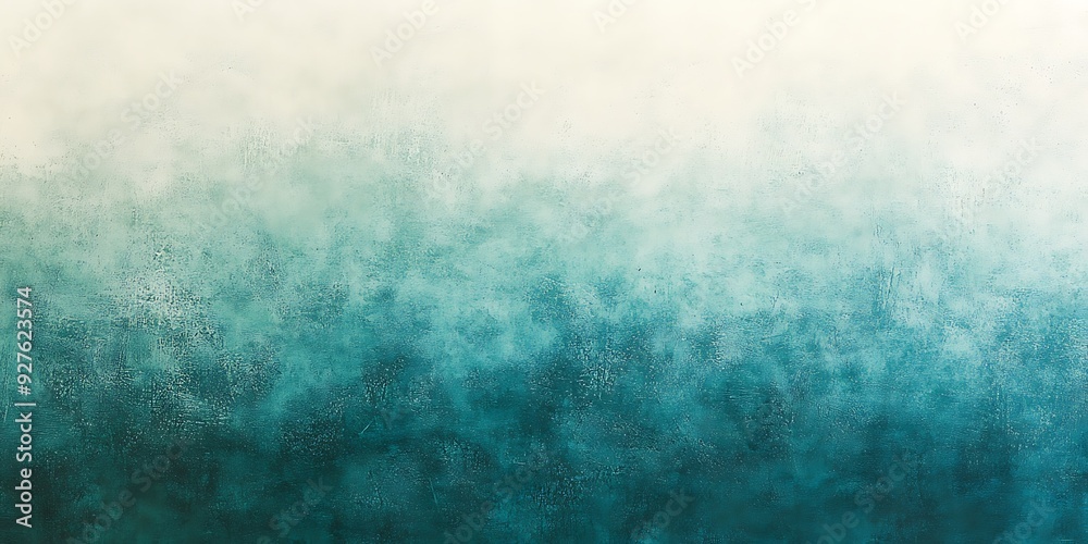 Obraz premium Blue sea sky , color gradient rough abstract background shine bright light and glow template empty space. 