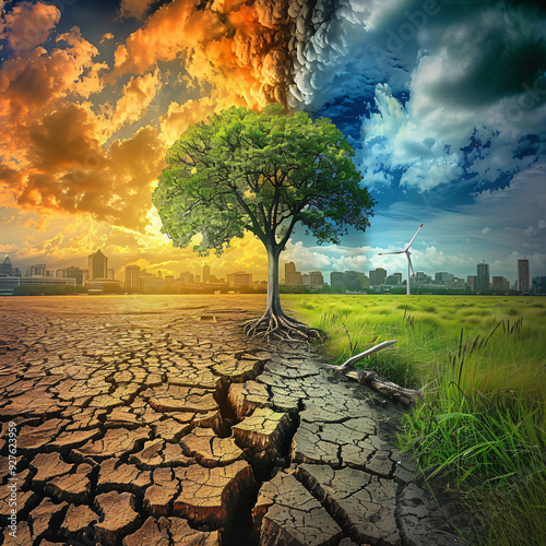 Climate change tree