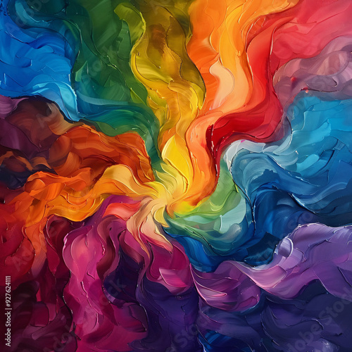 Colorful collision