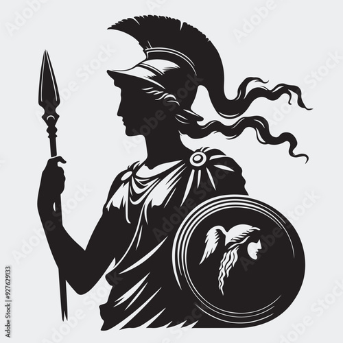 Athena vector art