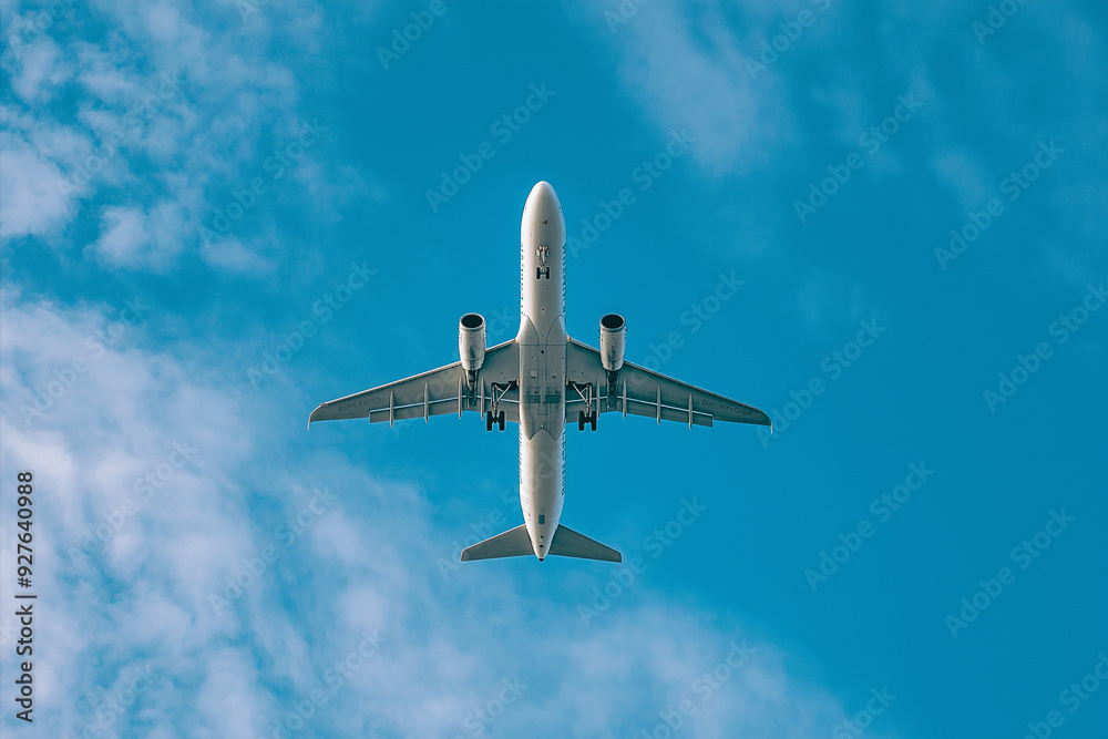 airplane in the sky airplane in the sky