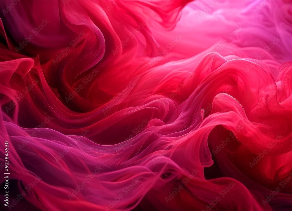 Fototapeta premium red and pink smoke