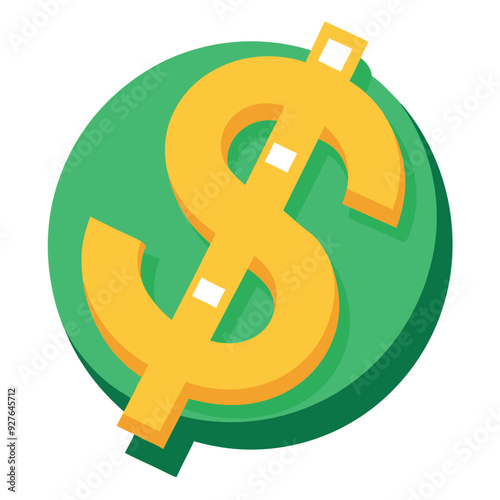 Dollar Symbol Vector Design