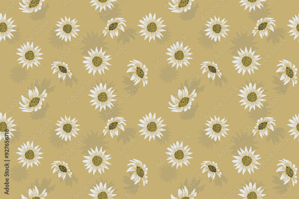 white floral seamless pattern white floral seamless pattern