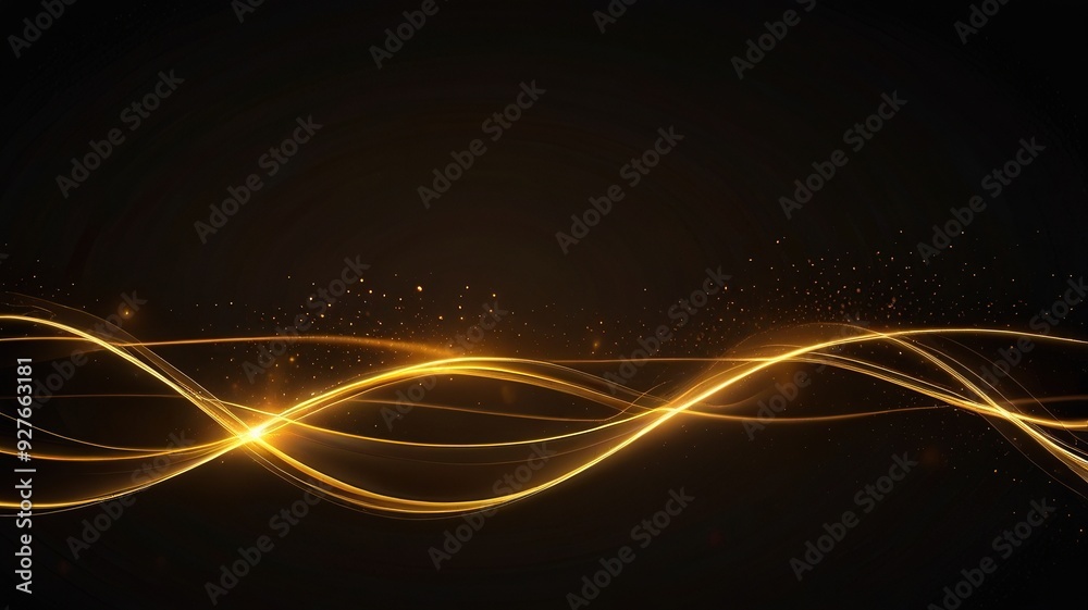 Free New colarful glowing shiny lines affect the vector background 