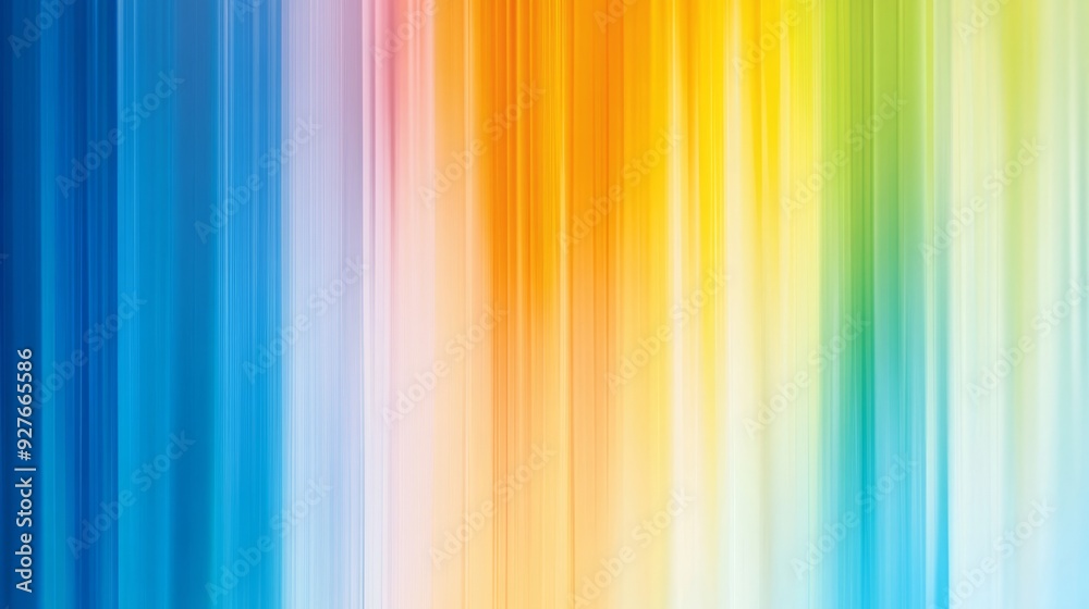 Obraz premium Color gradients: Use gradients of color, such as transitions from blue to orange or green, to create an atmosphere of youthful energy and hope that attracts new eyes.