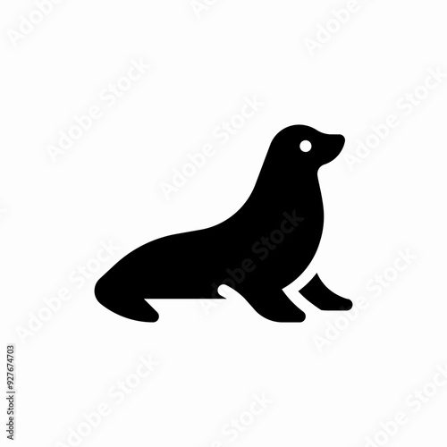 seal arctic animal icon sign