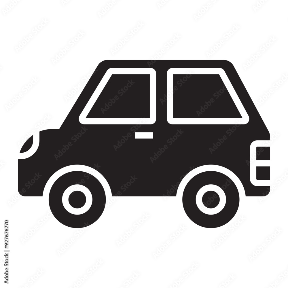 Fototapeta premium Car icon.