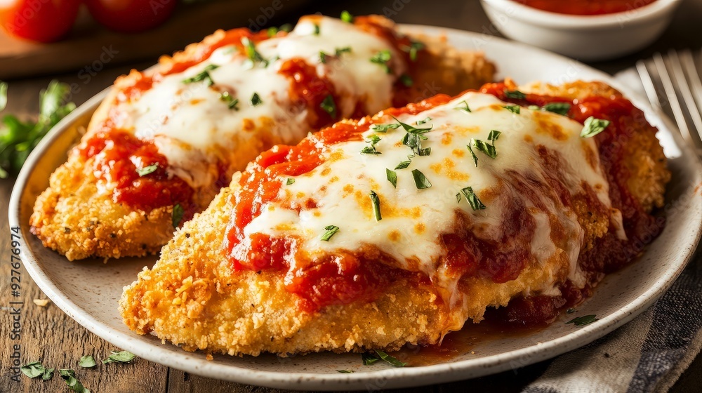 Delicious Italian Chicken Parmigiana Delicious Italian Chicken Parmigiana