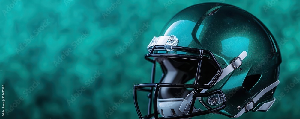 Helmet being lifted in slow motion after a touchdown flat design side view thrilling moment water color Split-complementary color scheme Helmet being lifted in slow motion after a touchdown flat design side view thrilling moment water color Split-complementary color scheme