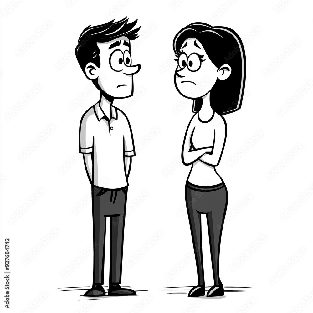simple black and white single frame funny cartoon simple black and white single frame funny cartoon