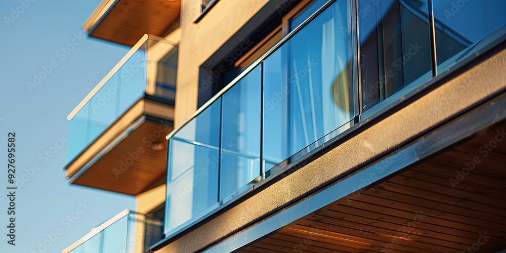 Fototapeta premium modern balcony, arizona