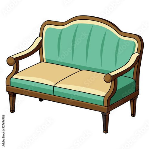 Outdoor Sofa Vector Design