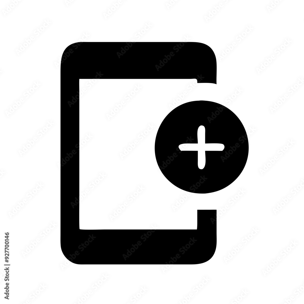 flat smartphone icon, vector illustration of a mobile device, isolated. flat smartphone icon, vector illustration of a mobile device, isolated.