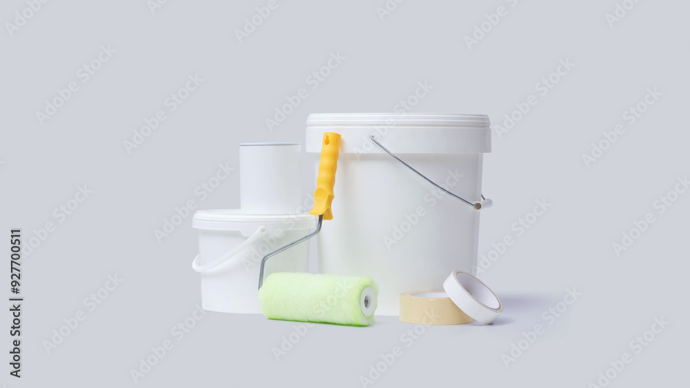 Obraz premium Professional home decorator and painter tools