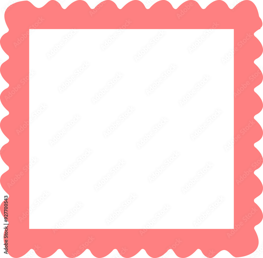 Square frame Bumpy Edge Square frame Bumpy Edge