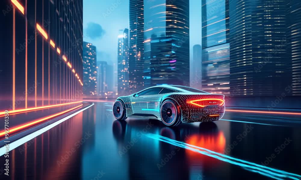 futuristic traffic futuristic traffic