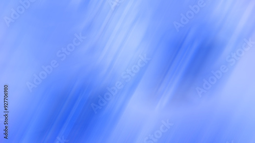 Abstract blurry background, blue diagonal lines.