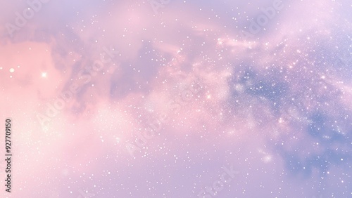 Starry pastel sky background