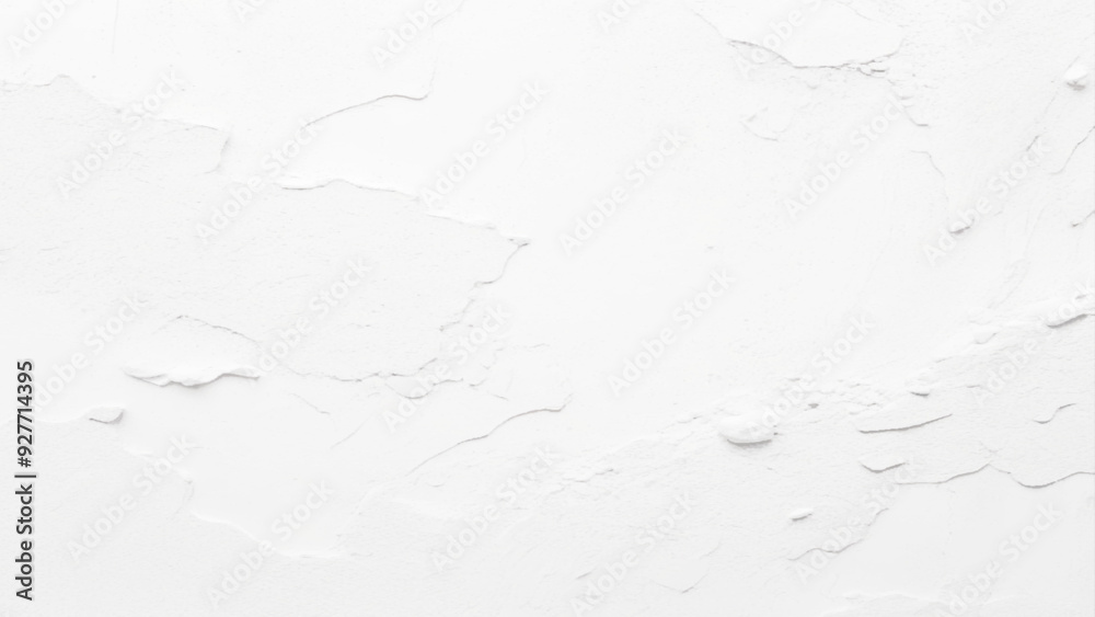 Fototapeta premium Abstract white grunge cement or concrete wall texture background, Abstract white seamless concrete wall background with grunge texture. White wall concrete texture rough.